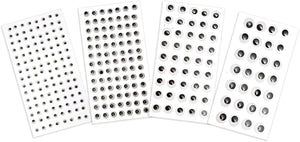 An image of googly eye sheets from the Self Adhesive Googly Eyes - Pack of 284