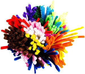 An image to show the texture of coloured pipe cleaners from the Primary & Fluorescent Coloured Extra-Long Pipe Cleaners - Pack of 360