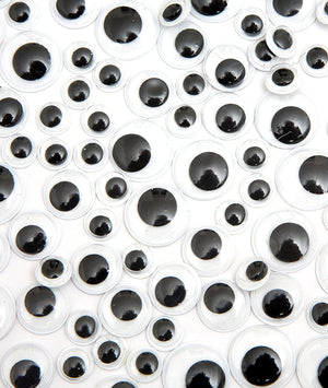 Googly eyes from the Self-Adhesive Googly Eyes Mega Pack
