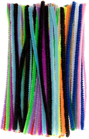 Range of colours included in the Assorted Colour Short Pipe Cleaners - 120 Pieces