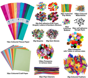 Number of products included in the Craft Materials Mega Pack