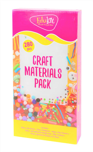 Packaging for the Craft Materials Pack - Pack of 280