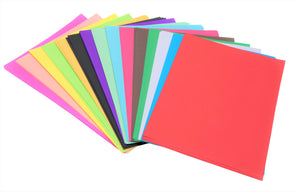 Colour variations included in A4 & A5 Assorted Colour Papercraft Essentials pack